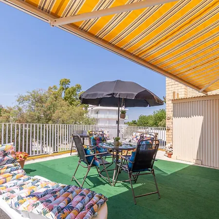 Apartment Sal- Big Terrace With Bbq, Beach, Wifi, Clima *